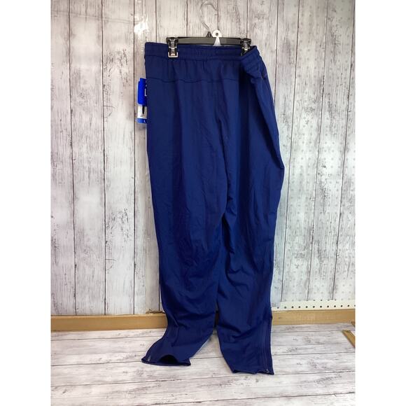 Champion Men's Sportswear Wide Leg Sweatpants Deep Royal Blue Size Large - Picture 2 of 7